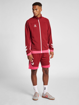 hummel Men's Lead Poly Zip Jacket-4