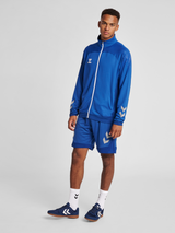 hummel Men's Lead Poly Zip Jacket-4