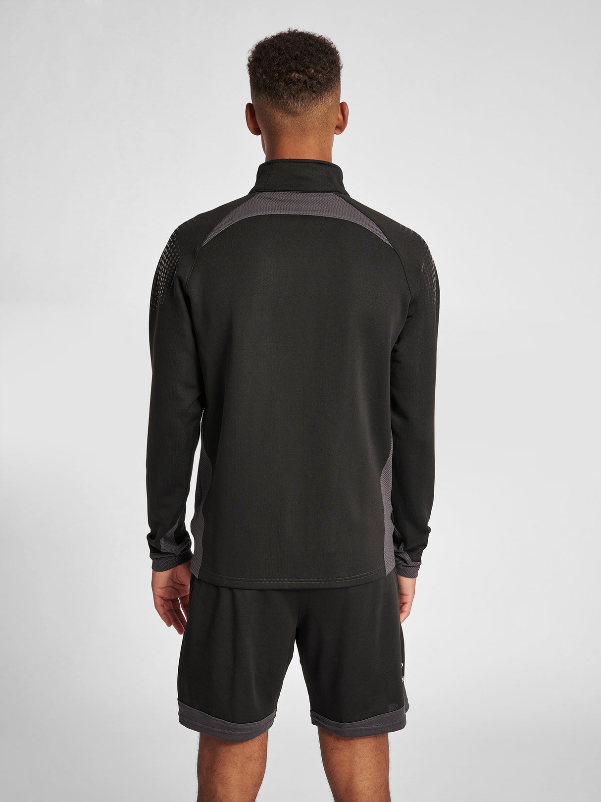 hummel Men's Lead Poly Zip Jacket-6