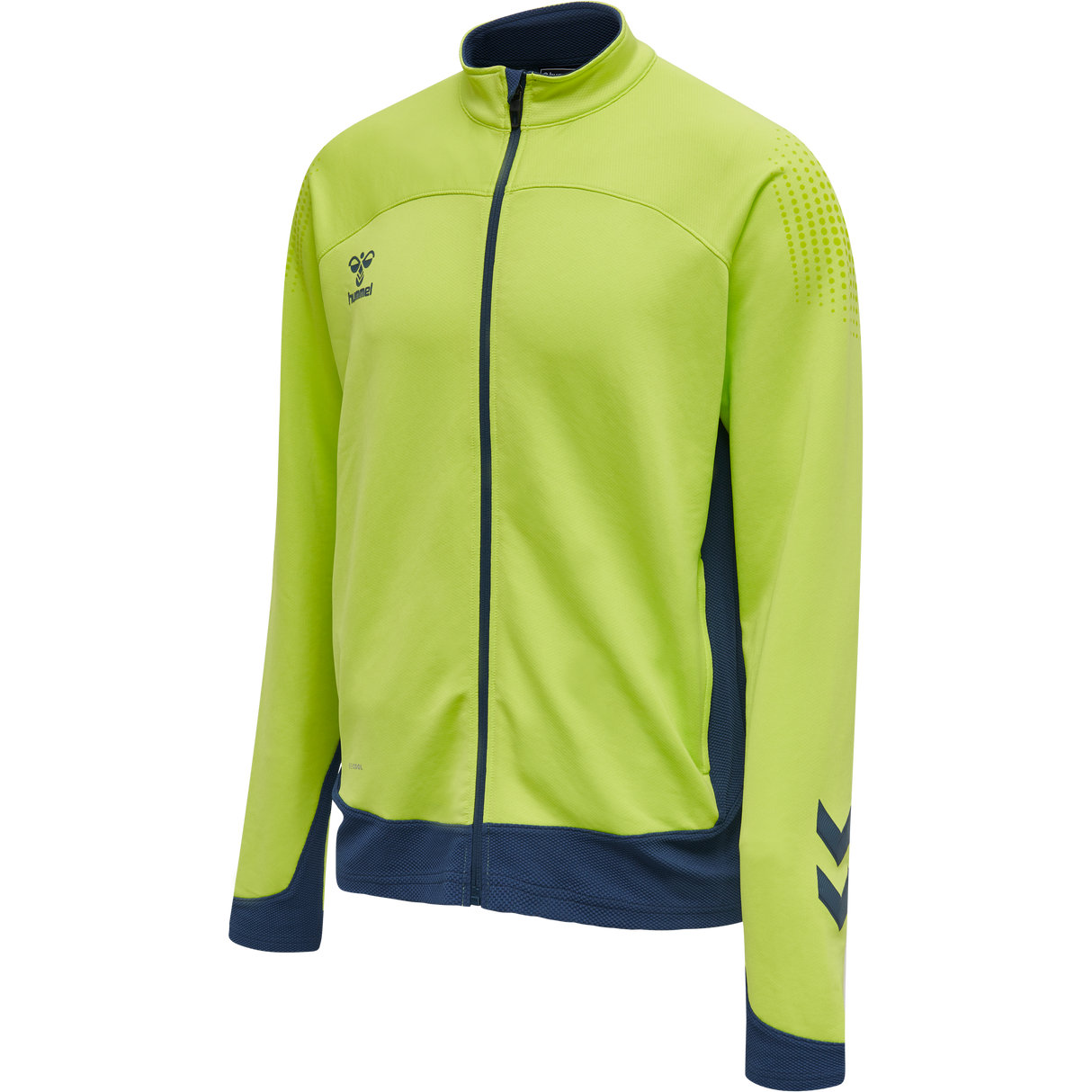 hummel Men's Lead Poly Zip Jacket-1