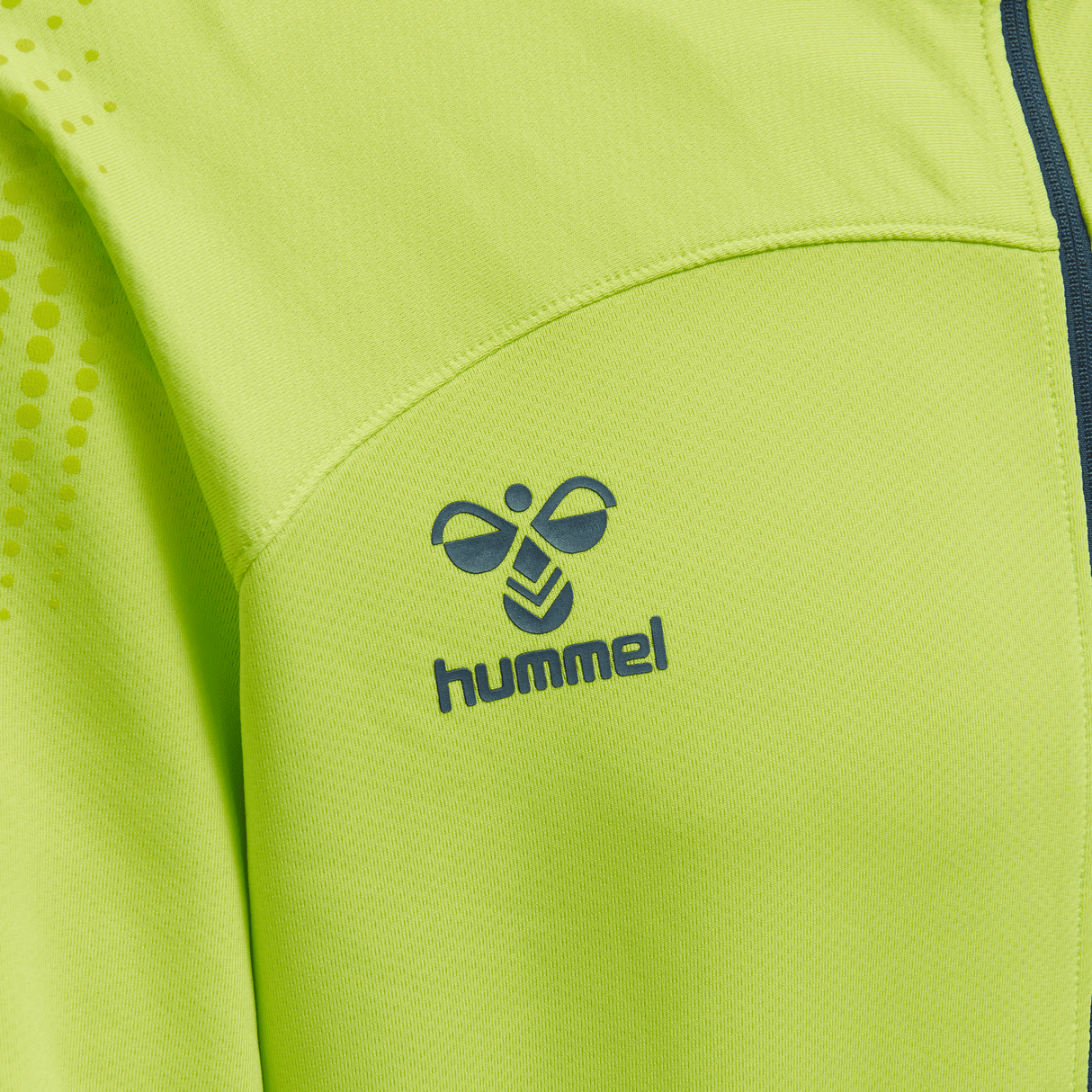 hummel Men's Lead Poly Zip Jacket-3