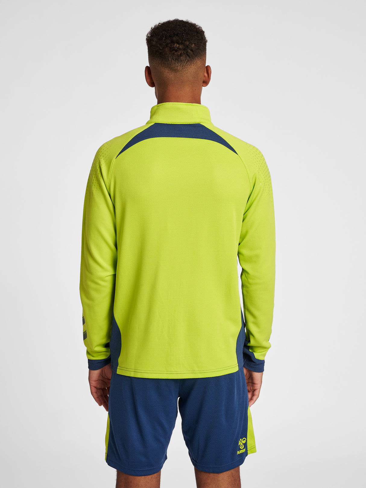 hummel Men's Lead Poly Zip Jacket-6