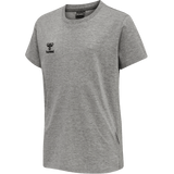 hummel Youth Move Grid Cotton Short Sleeve T-Shirt-1