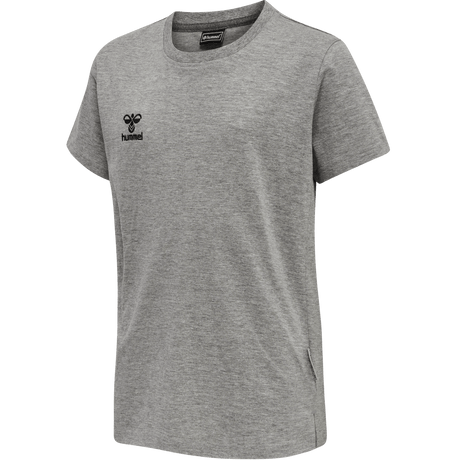 hummel Youth Move Grid Cotton Short Sleeve T-Shirt-1