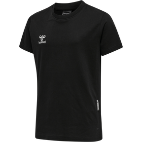 hummel Youth Move Grid Cotton Short Sleeve T-Shirt-1