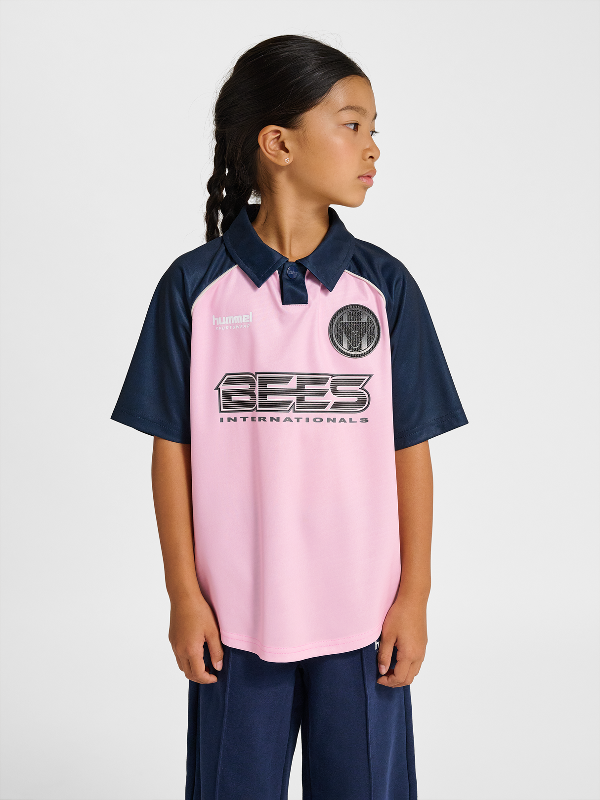 hummel Youth Loose Tiger Soccer Short Sleeve Jersey-5