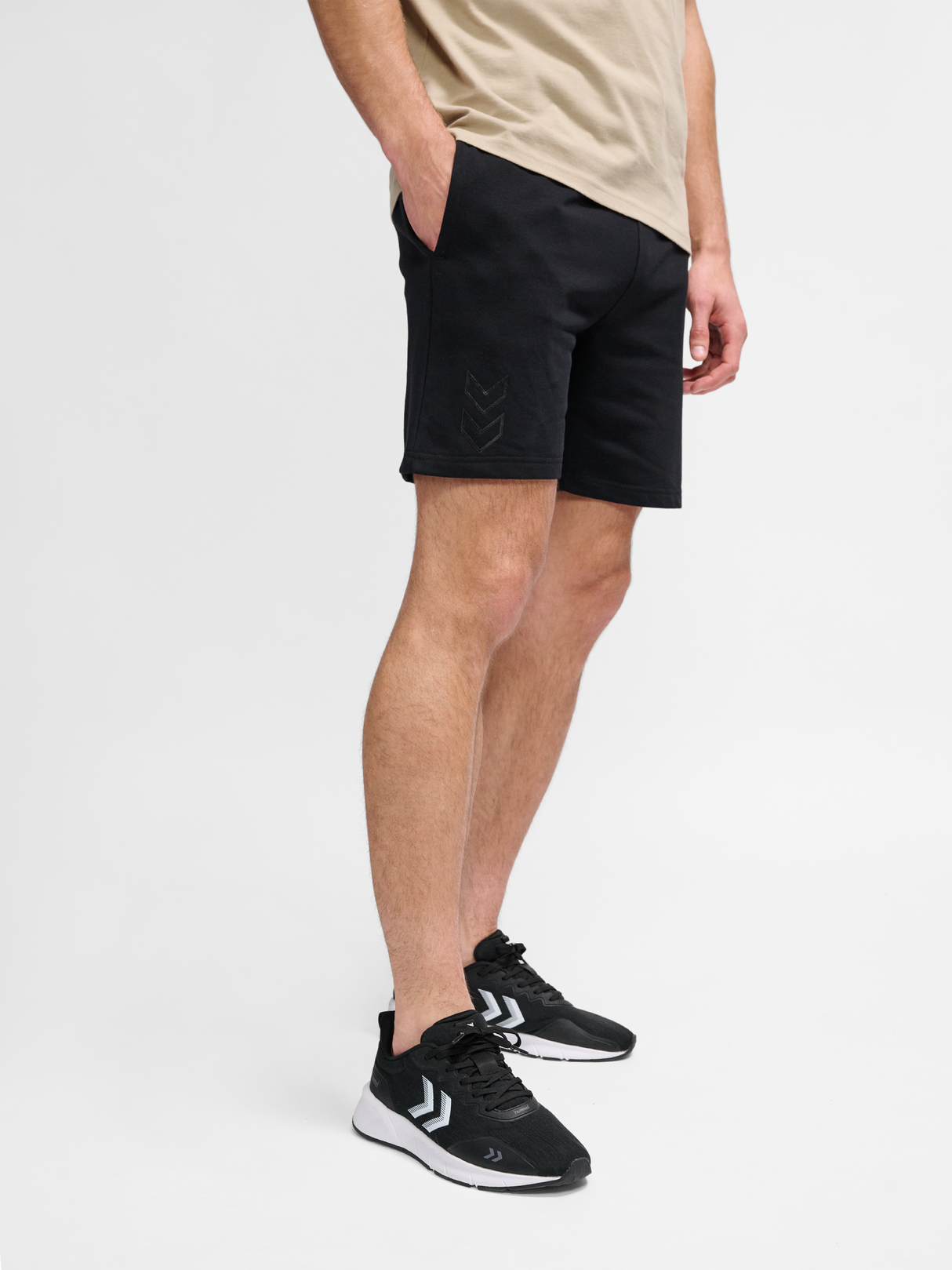 hummel Men's Active Cotton Shorts-5