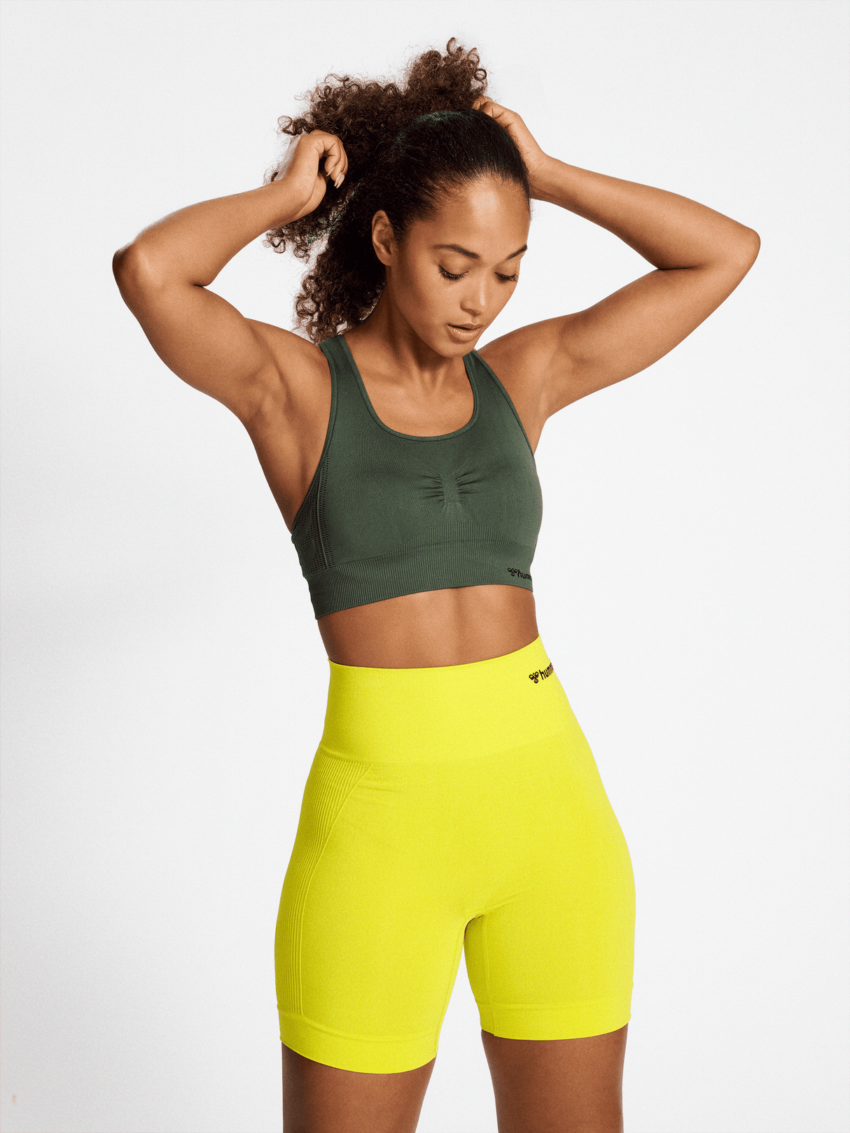 hummel Women's Mindful Training Shaping Seamless Sports Top-4