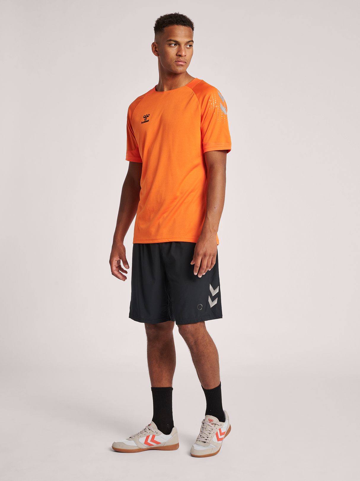hummel Men's Lead Short Sleeve Poly Jersey-4