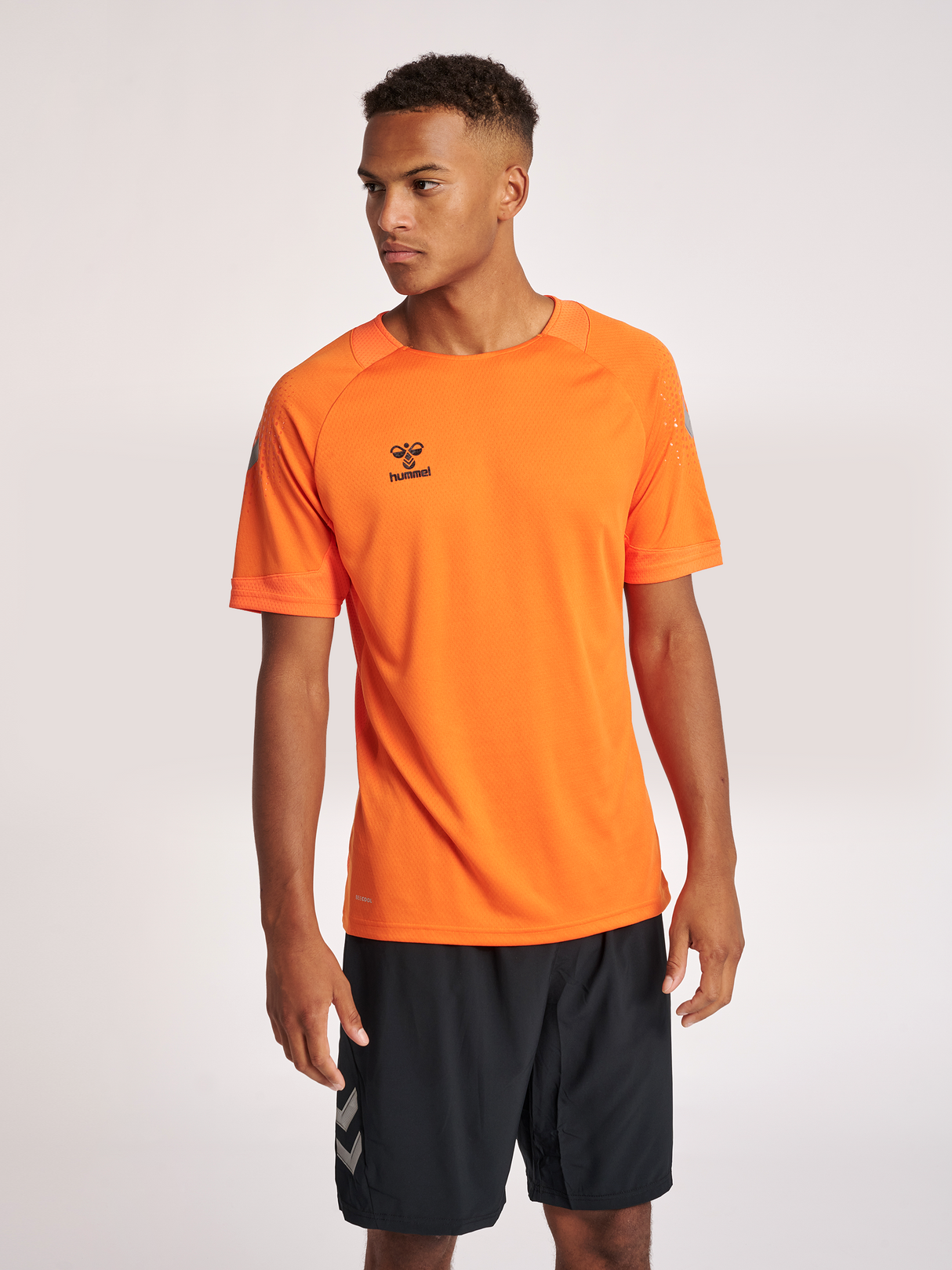 hummel Men's Lead Short Sleeve Poly Jersey-5