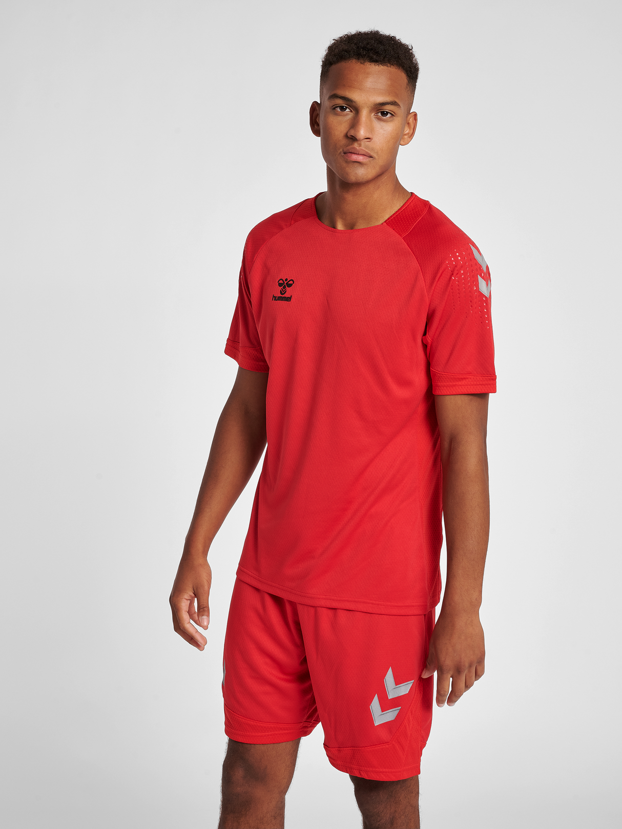 hummel Men's Lead Short Sleeve Poly Jersey-5