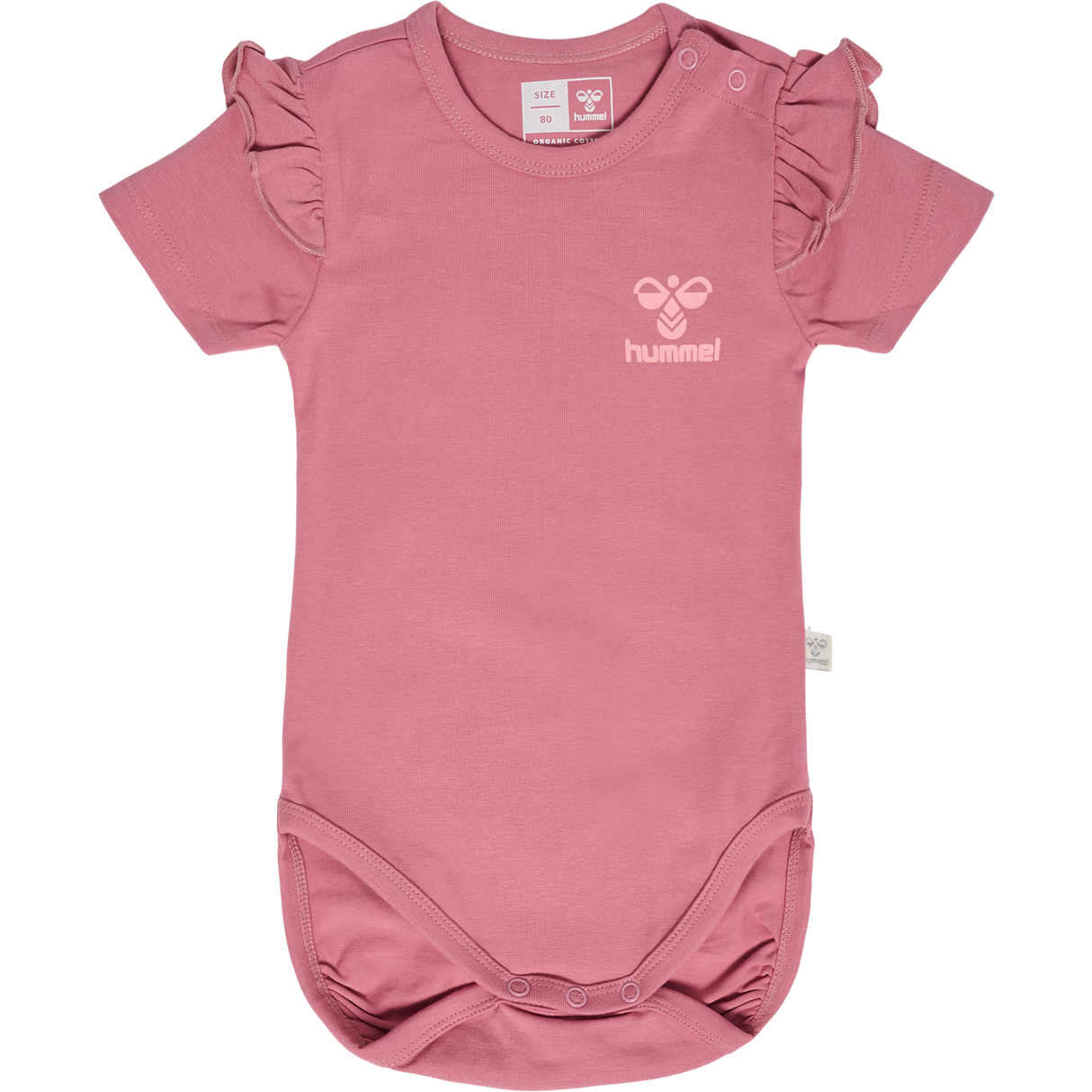 hummel Infant & Toddler Talya Ruffle Bodysuit Short Sleeve-1