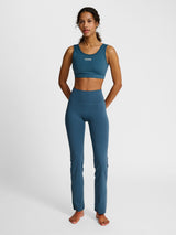 hummel Women's Yoga High Waist Flare Tights-7