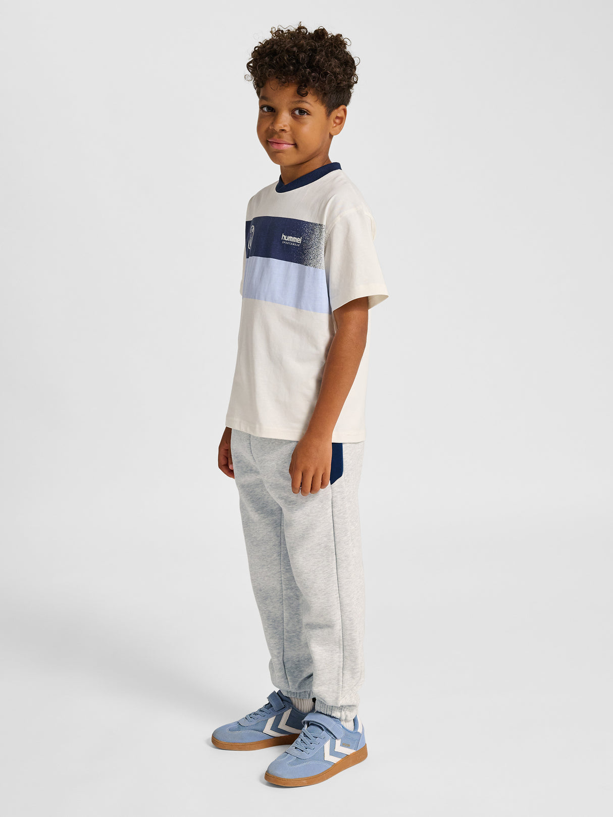 hummel Youth Loose Blocked Sweatpant-6