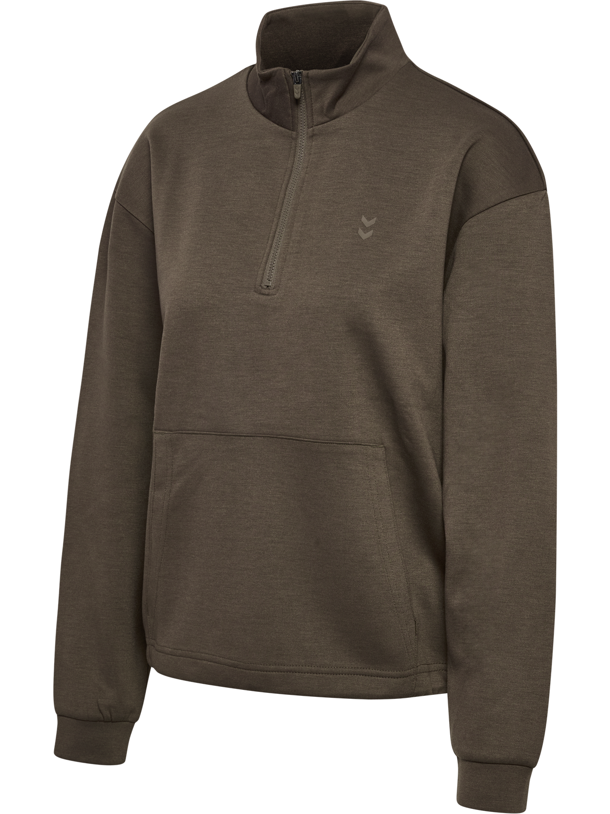 hummel Women's Yoga Soft Half Zip Jacket-1