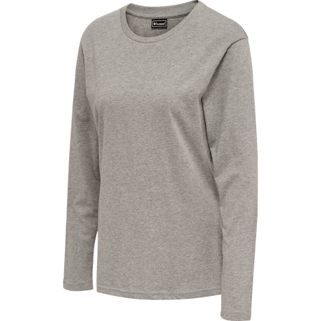 hummel Women's Red Basic Long Sleeve T-Shirt-1