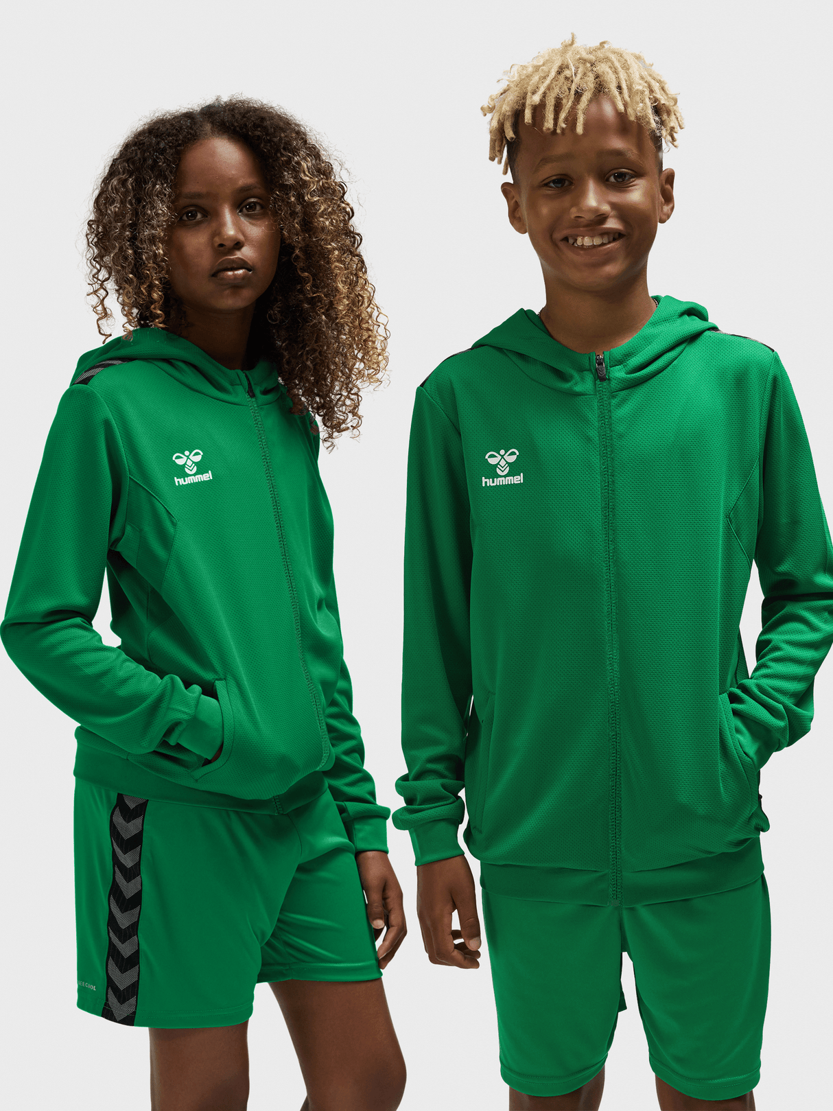 hummel Youth Authentic Polyester Zip Hoodie-6