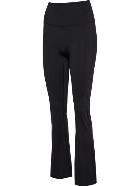 hummel Women's Yoga High Waist Flare Tights-1