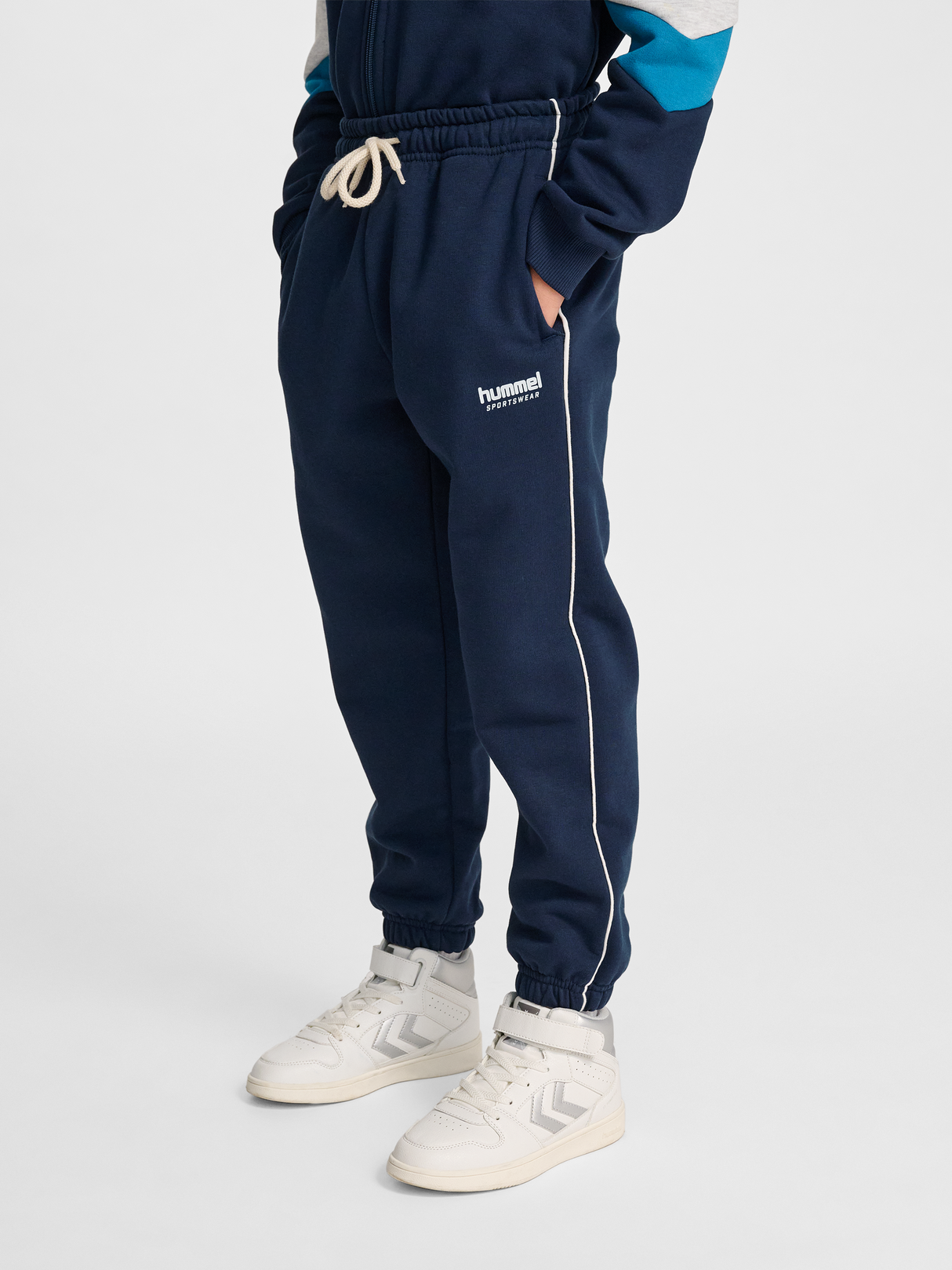 hummel Youth Loose Sweatpant Piping-4