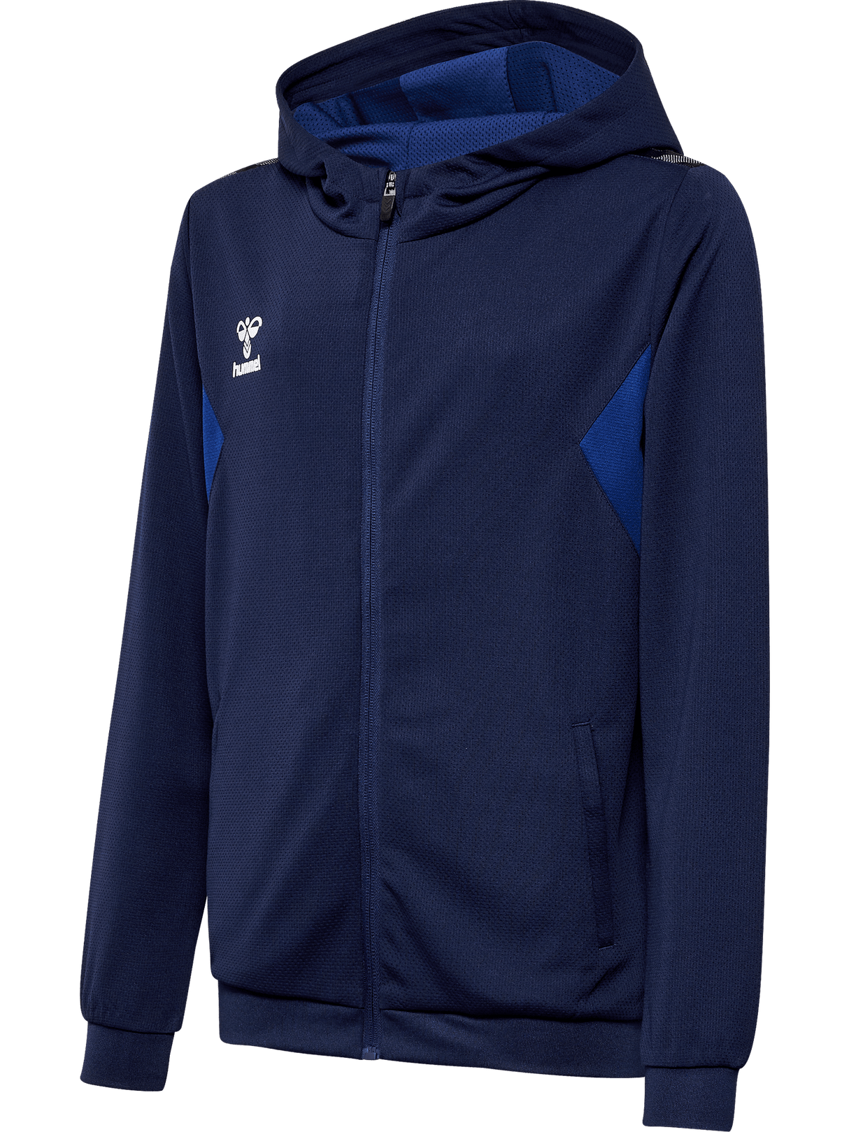 hummel Youth Authentic Polyester Zip Hoodie-1