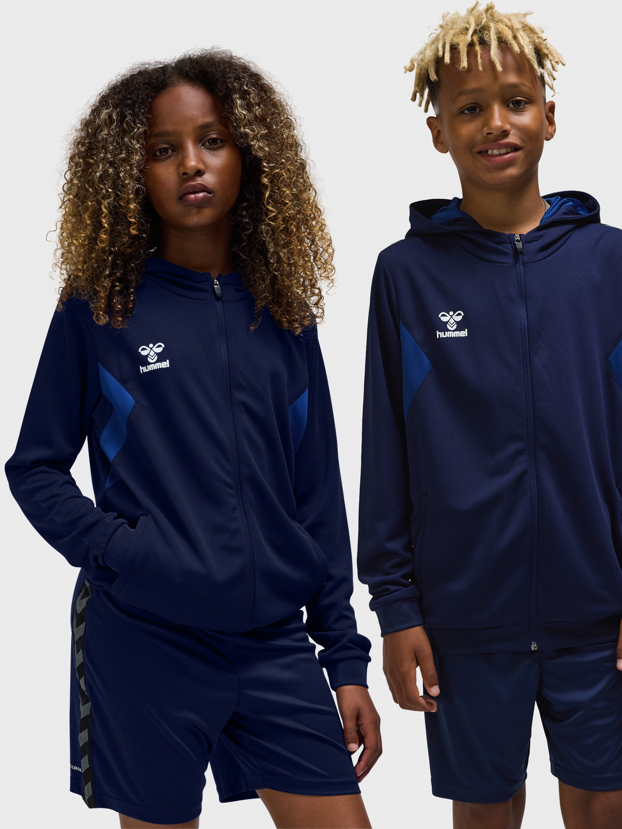 hummel Youth Authentic Polyester Zip Hoodie-5