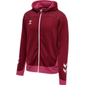 hummel Men's Lead Zip Poly Hoodie-1