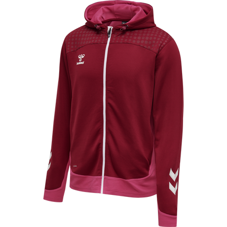 hummel Men's Lead Zip Poly Hoodie-1