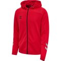 hummel Men's Lead Zip Poly Hoodie-1