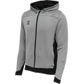 hummel Men's Lead Zip Poly Hoodie-1