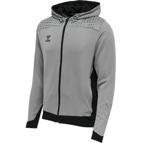 hummel Men's Lead Zip Poly Hoodie-1