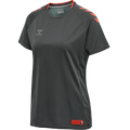 hummel Women's Pro Grid Training Short Sleeve Jersey-1