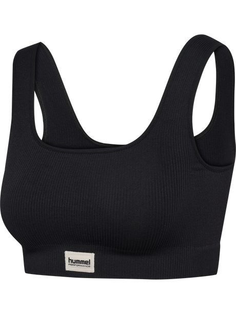 hummel Women's Pulse Seamless Rib Bra-1