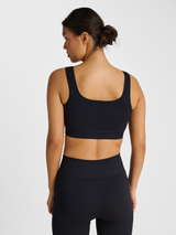 hummel Women's Pulse Seamless Rib Bra-4
