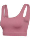 hummel Women's Pulse Seamless Rib Bra-1