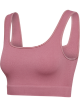 hummel Women's Pulse Seamless Rib Bra-1