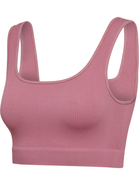 hummel Women's Pulse Seamless Rib Bra-1