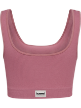 hummel Women's Pulse Seamless Rib Bra-2