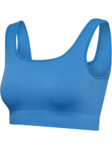 hummel Women's Pulse Seamless Rib Bra-1