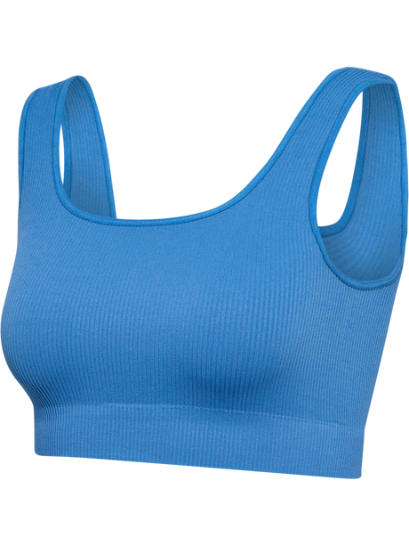 hummel Women's Pulse Seamless Rib Bra-1