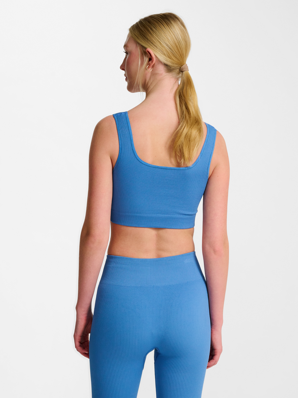 hummel Women's Pulse Seamless Rib Bra-4