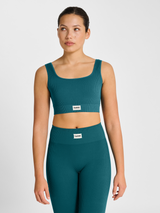 hummel Women's Pulse Seamless Rib Bra-5