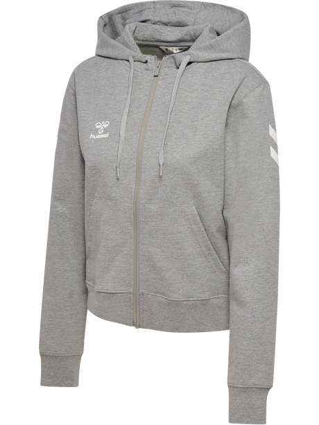 hummel Women's Go 2.0 Chevron Zip Hoodie-1