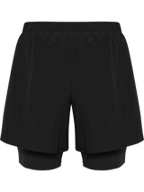 hummel Men's HIIT Intensity 2 In 1 Shorts-2