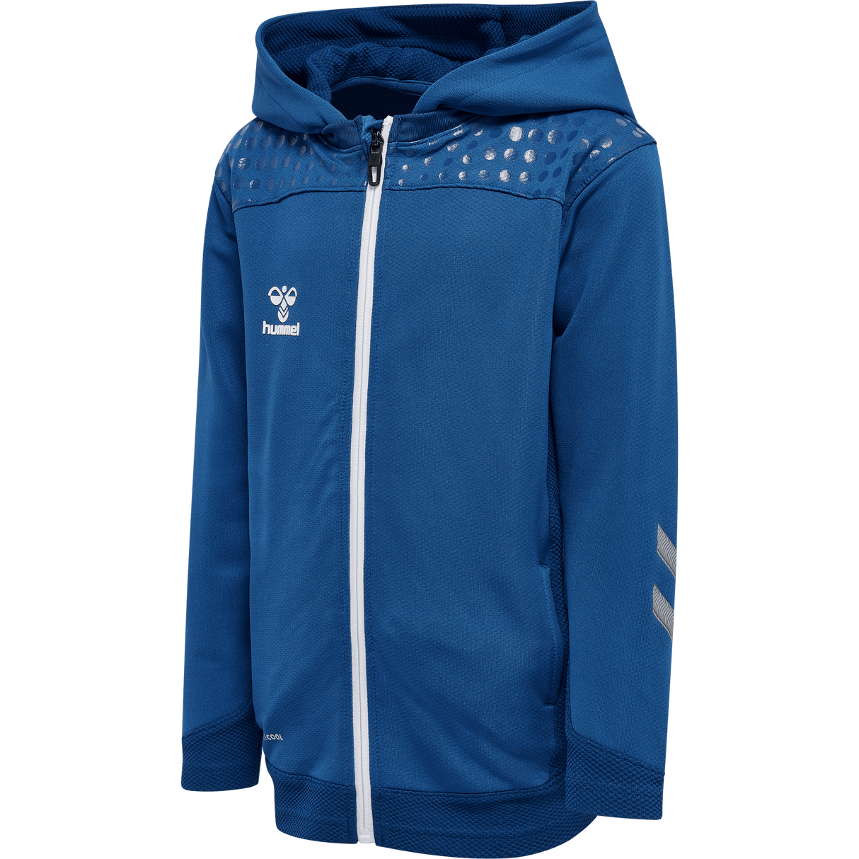 hummel Youth Lead Zip Poly Hoodie-1