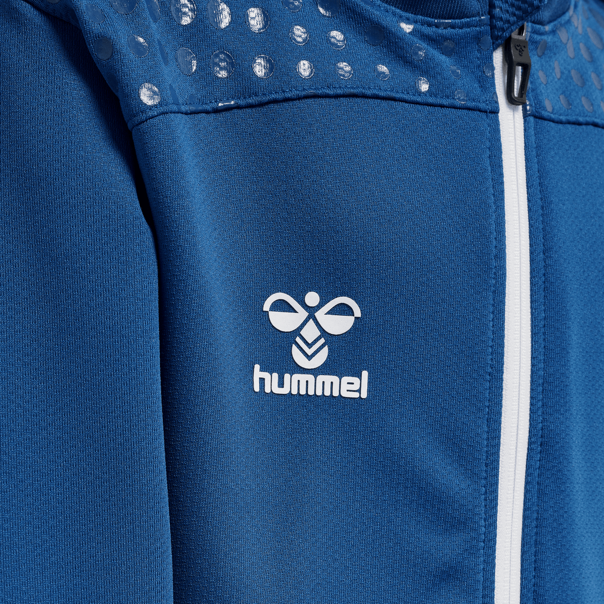 hummel Youth Lead Zip Poly Hoodie-3