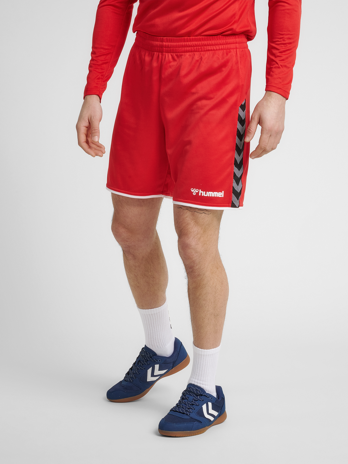 hummel Men's Authentic Poly Shorts-4
