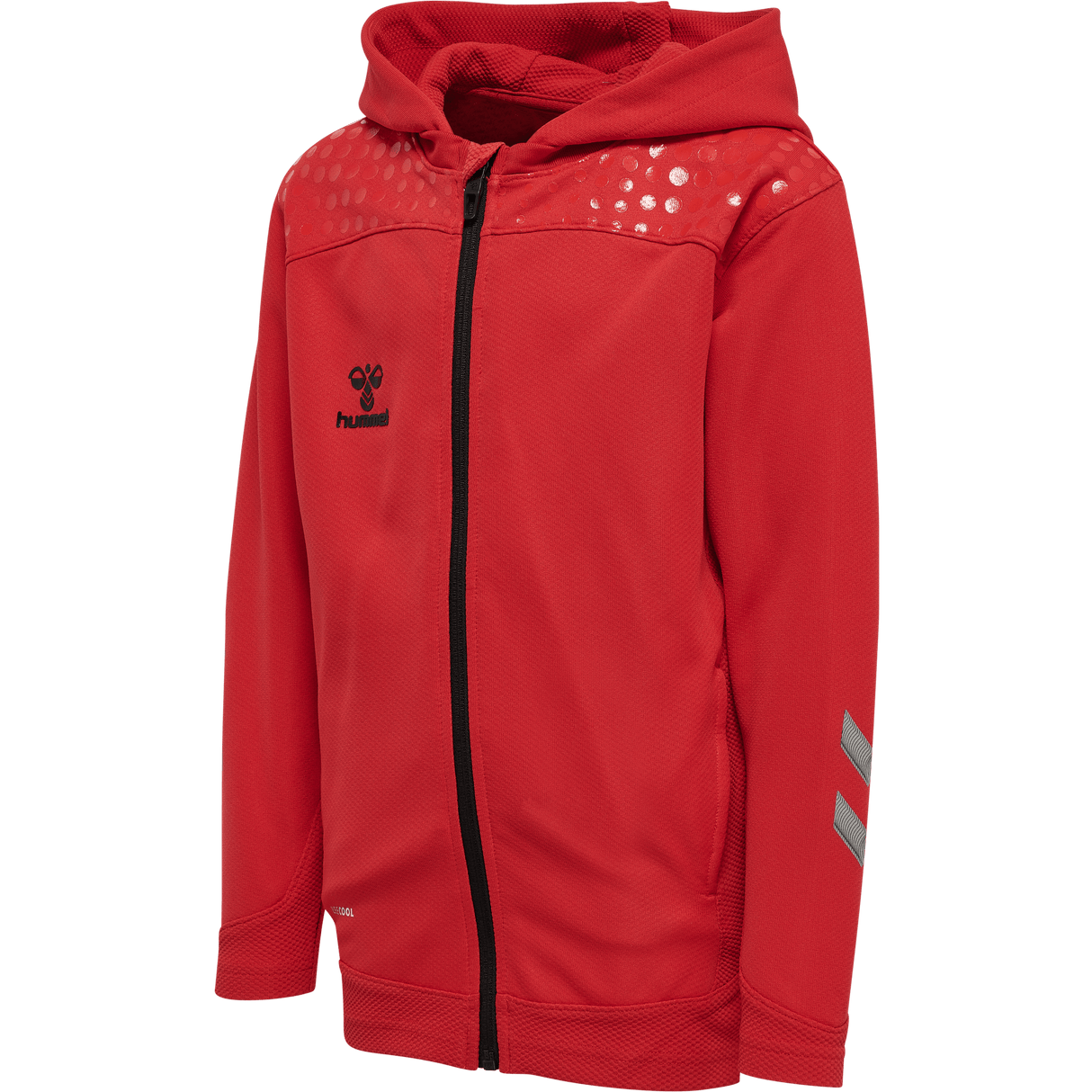hummel Youth Lead Zip Poly Hoodie-1