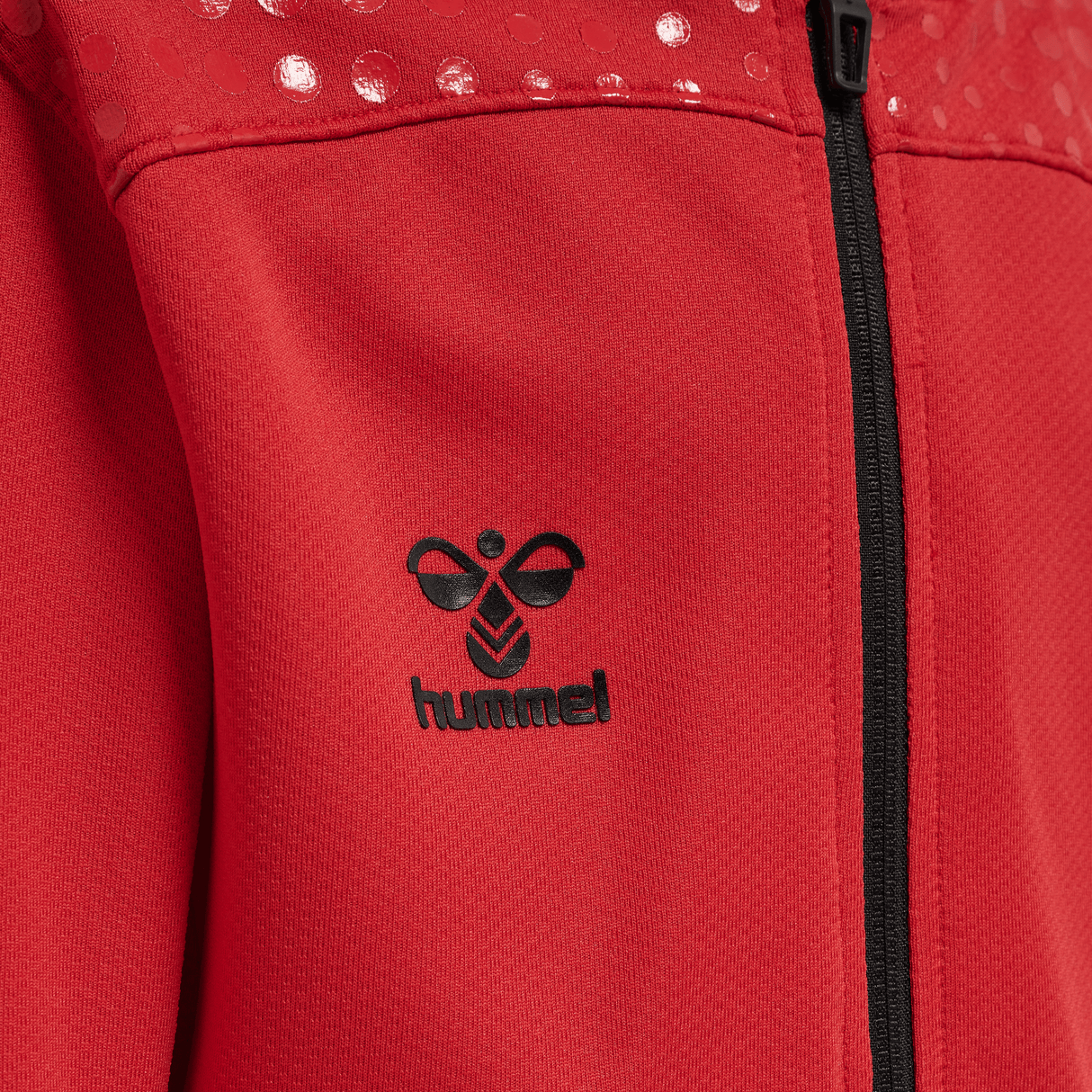 hummel Youth Lead Zip Poly Hoodie-3