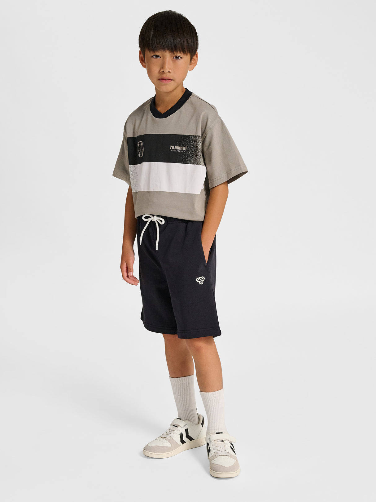 hummel Youth Loose Sweat Shorts Bee-6