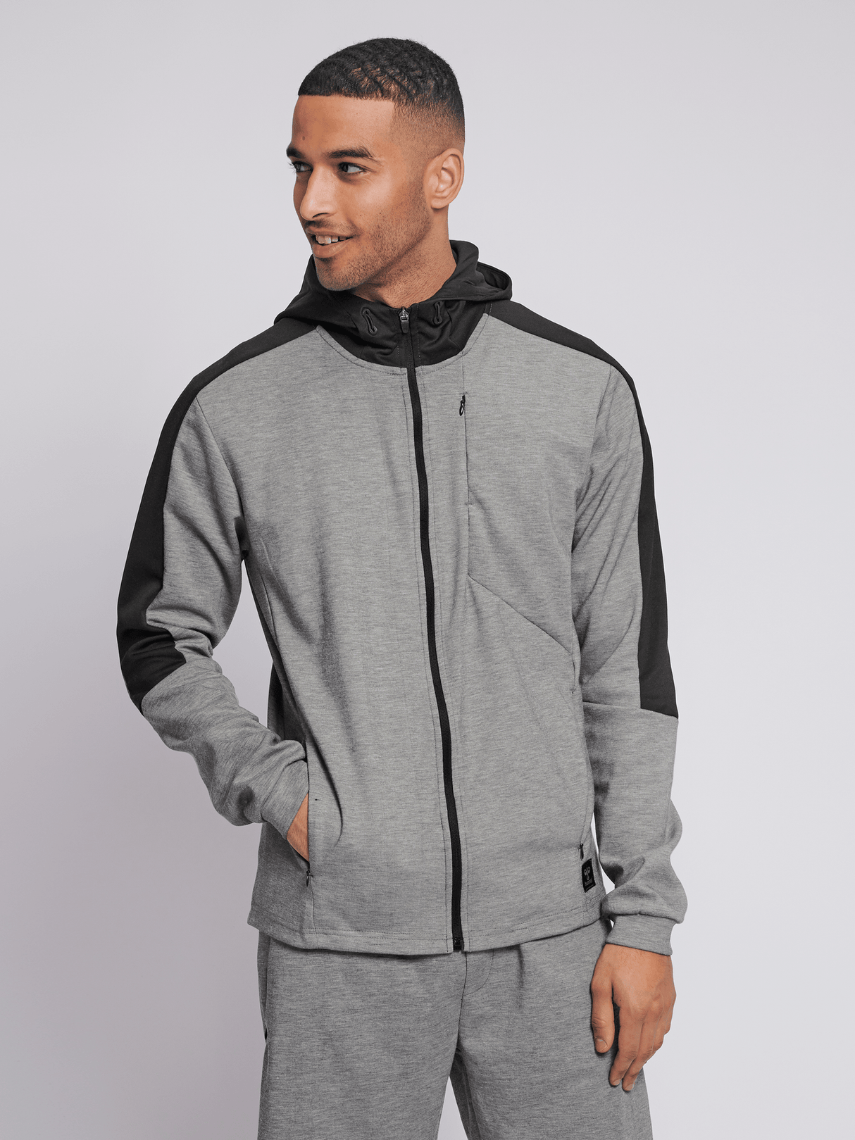 hummel Men's Tropper Zip Hoodie-6